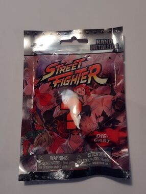 Street Fighter Nano Metal Figures Die Cast Mystery Packs 25